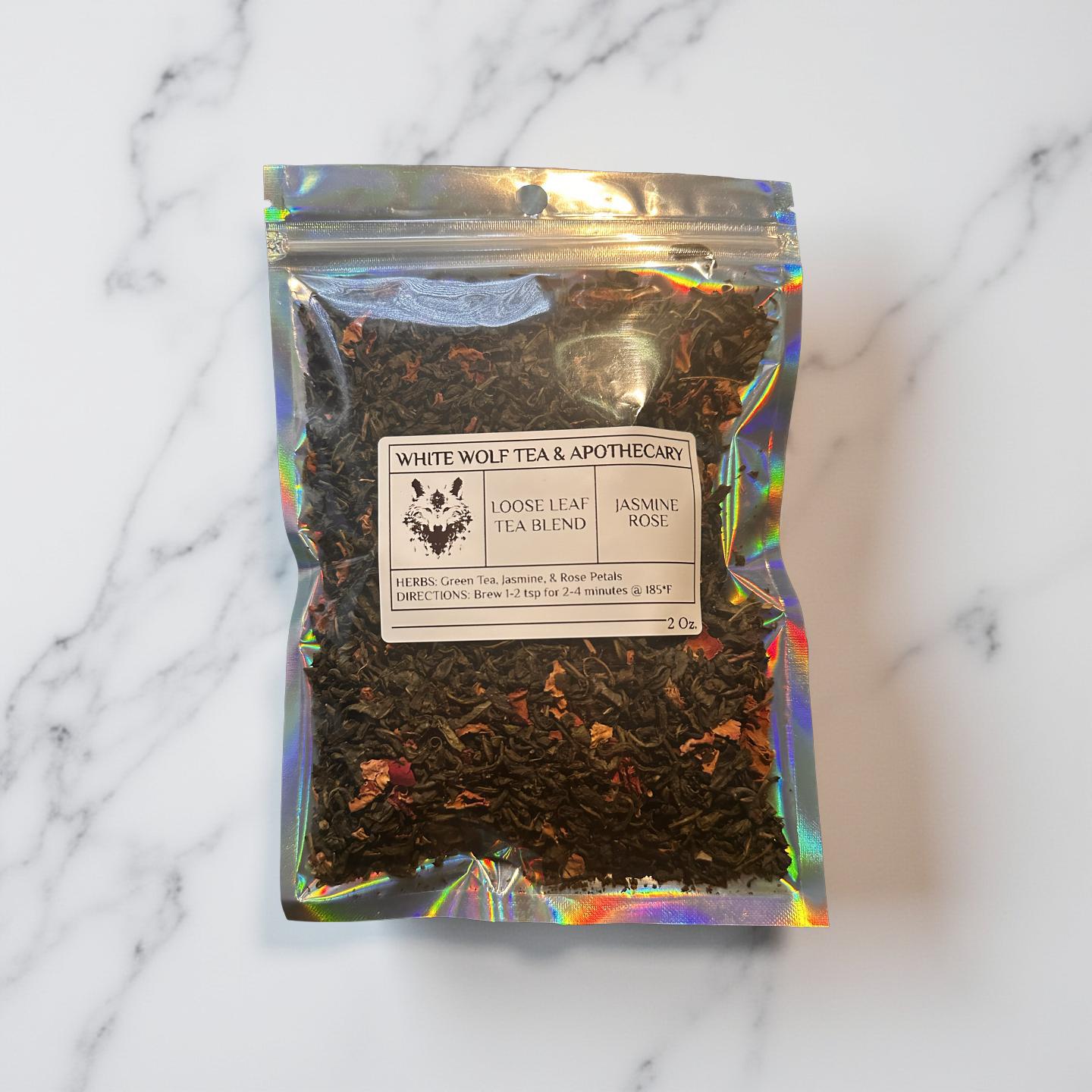 Jasmine Rose (Loose Leaf) - White Wolf Tea & Apothecary