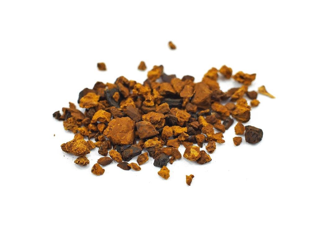 Chaga Mushroom, Cut | Wildcrafted Bulk (per oz)