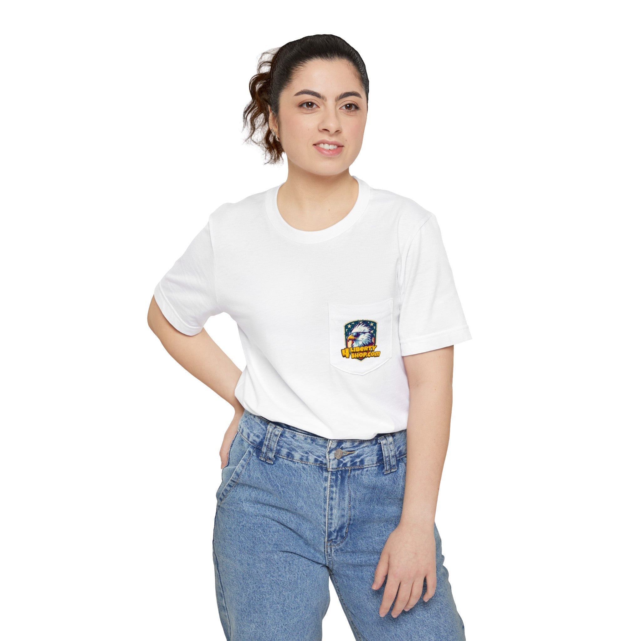 UNISEX — My Pronouns Are We/The/People Pocket Tee