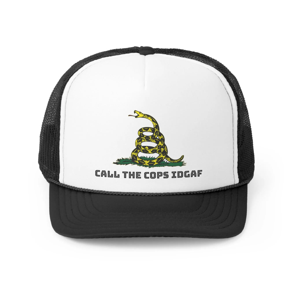 UNISEX — Call Cops IDGAF Gadsen Trucker Caps