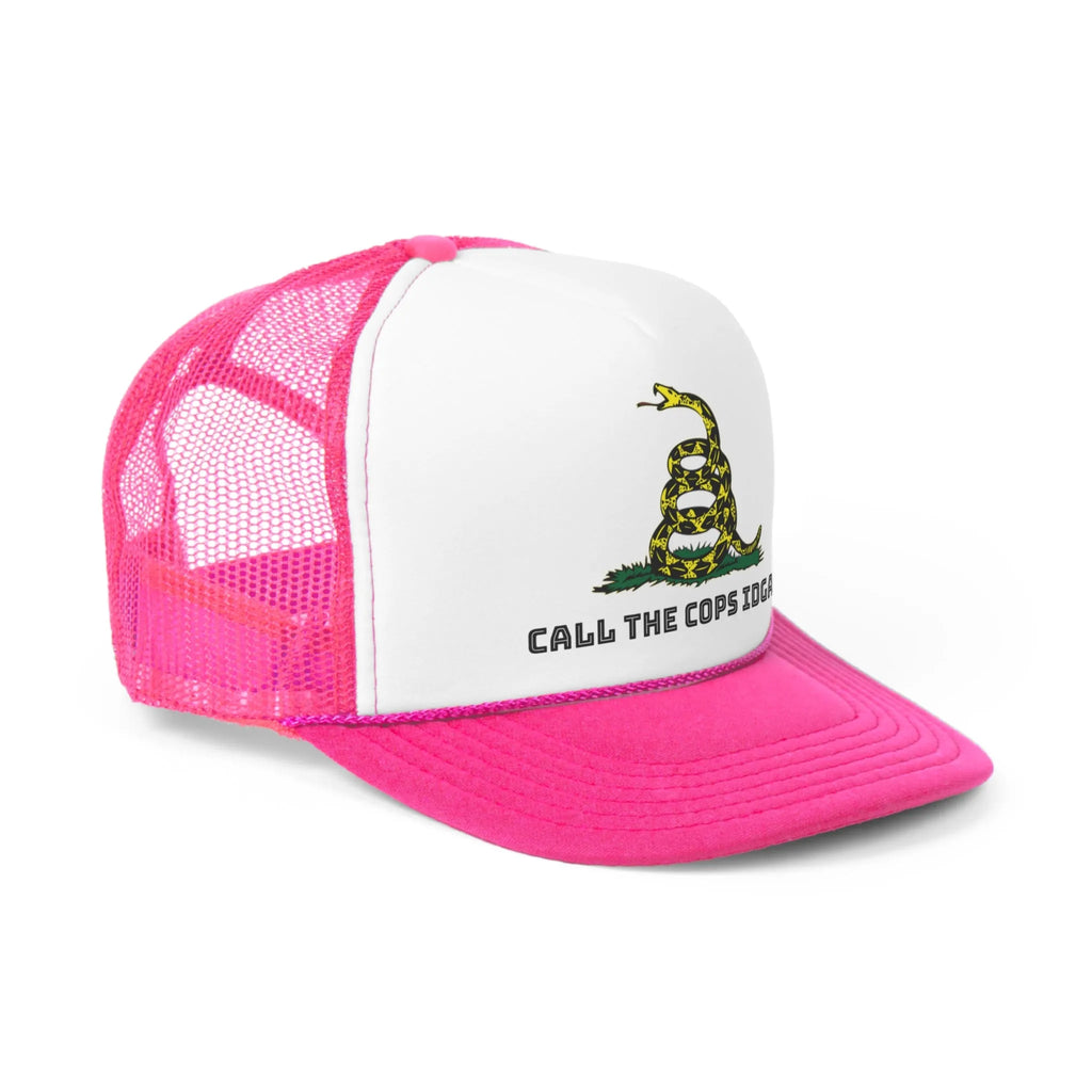 UNISEX — Call Cops IDGAF Gadsen Trucker Caps