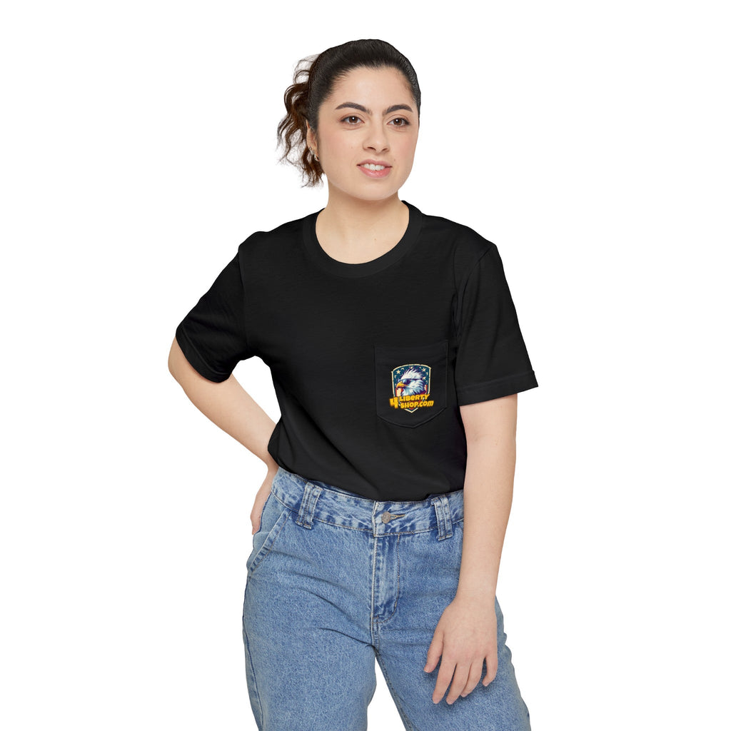 UNISEX — My Pronouns Are We/The/People Pocket Tee