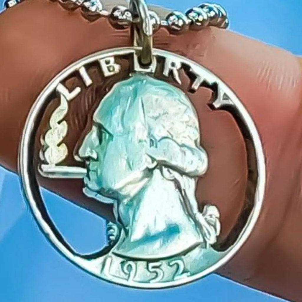 Smokin' George Coin Necklace