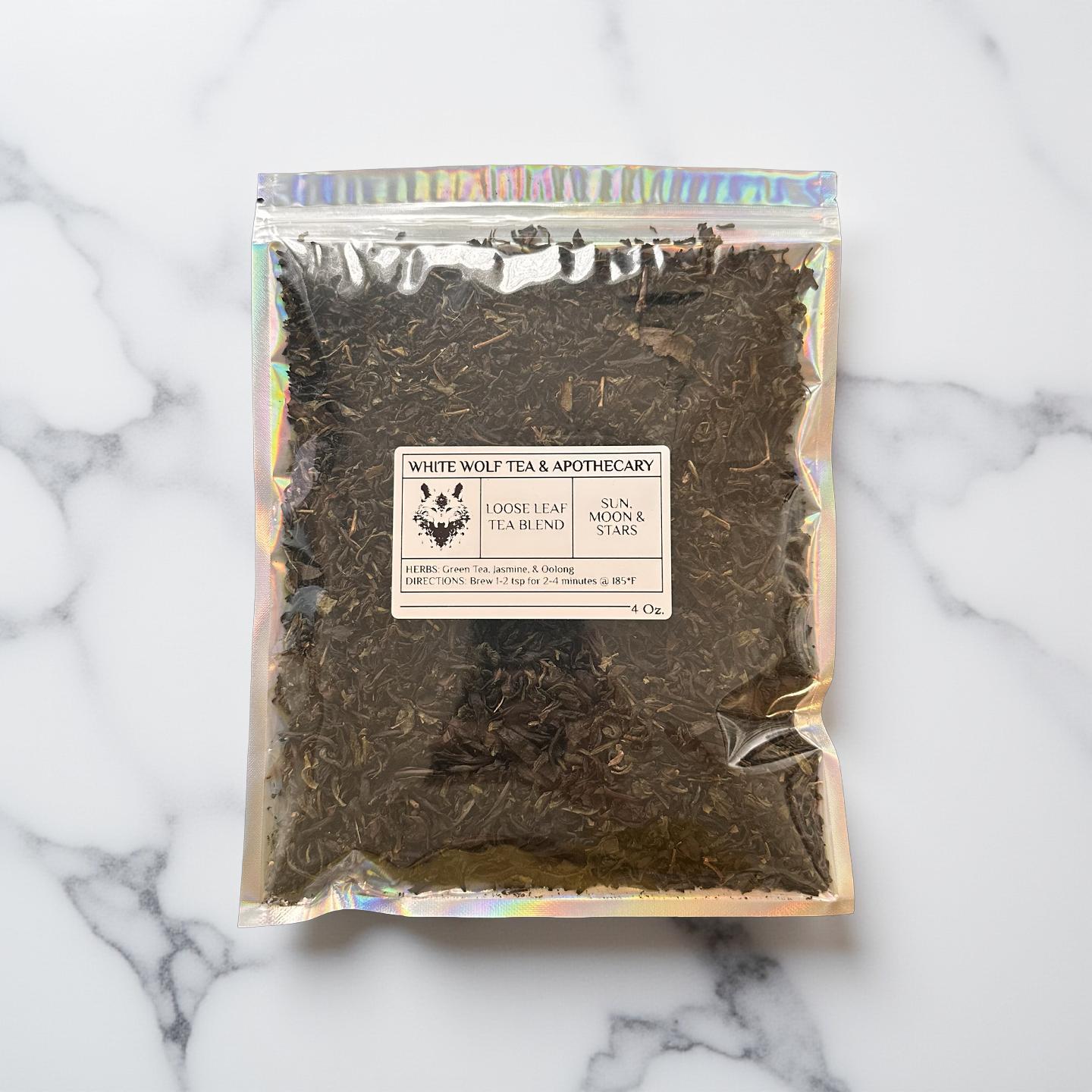 Sun, Moon, and Stars Tea Blend (Loose Leaf) - White Wolf Tea & Apothecary