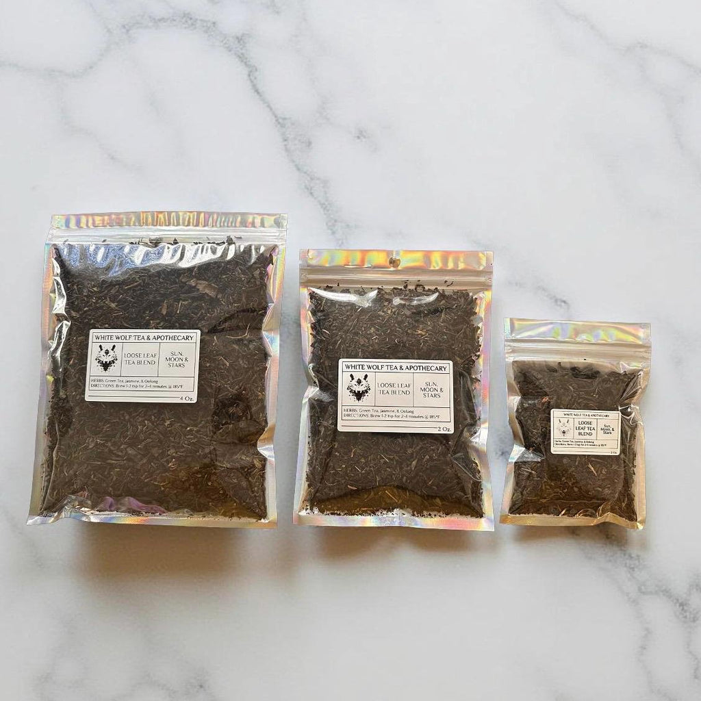 Sun, Moon, and Stars Tea Blend (Loose Leaf) - White Wolf Tea & Apothecary