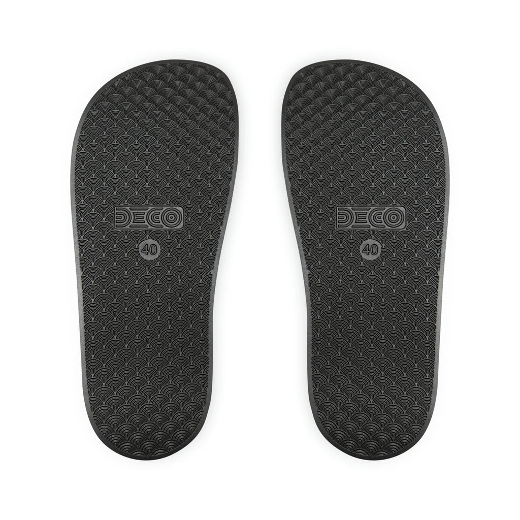UNISEX — Retro Neon Firearms Sandals