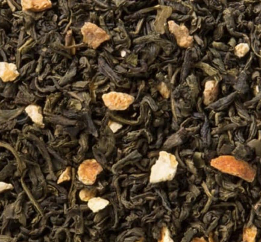 Jasmine Almond w/Orange Tea (Loose Leaf) - White Wolf Tea & Apothecary