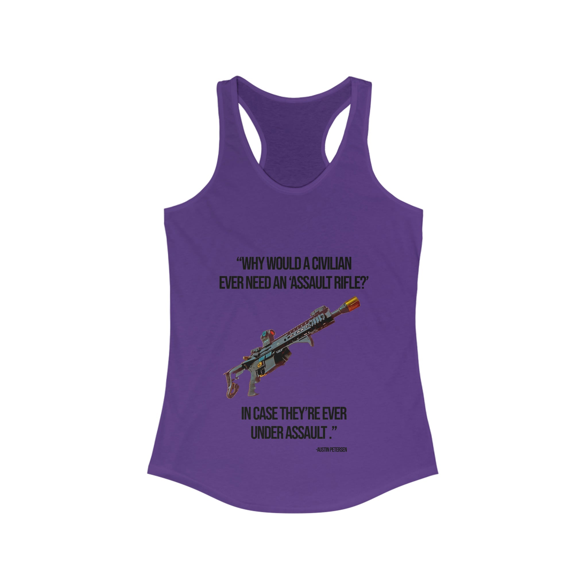 Ladies Assault Rifle Tank Top