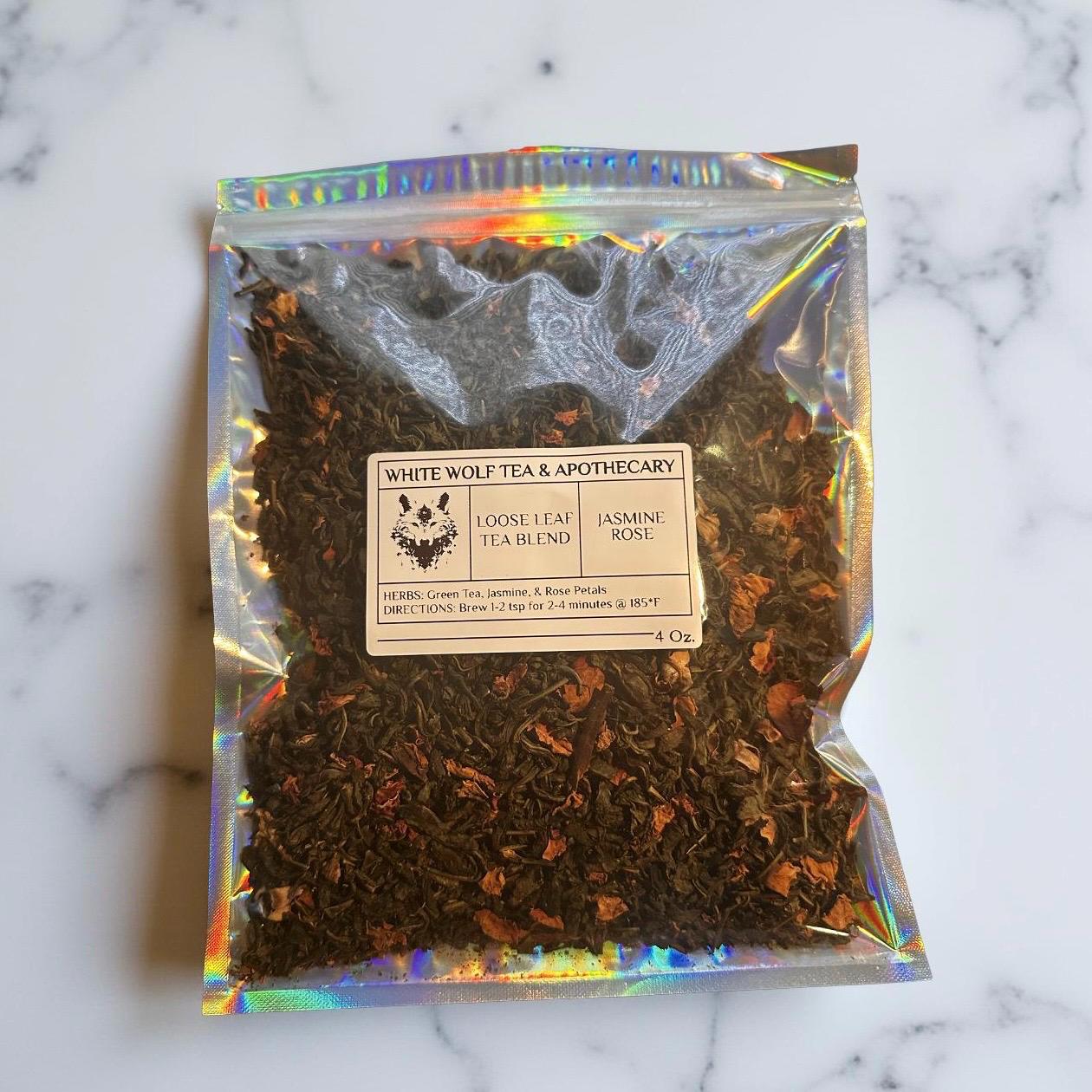 Jasmine Rose (Loose Leaf) - White Wolf Tea & Apothecary