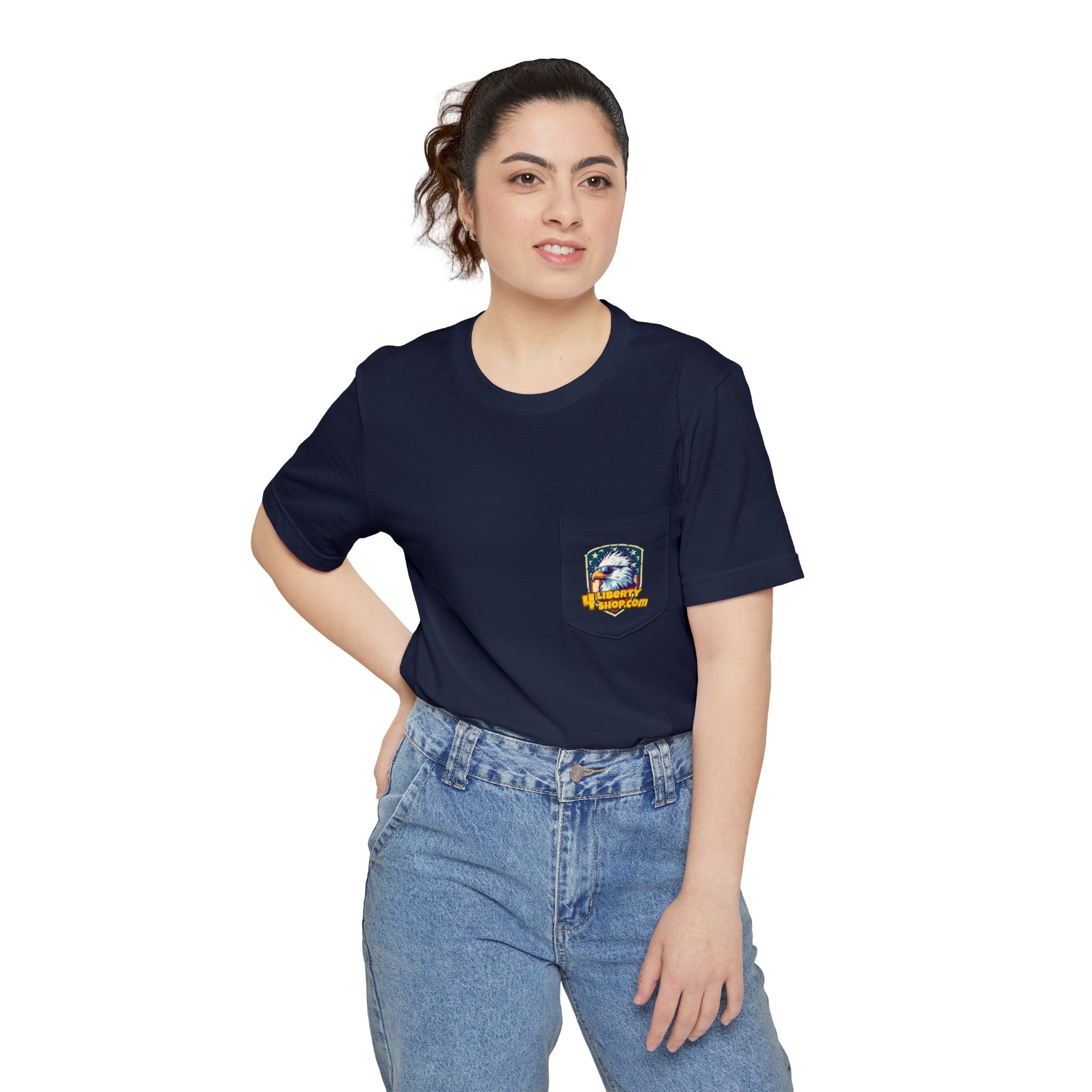 UNISEX — My Pronouns Are We/The/People Pocket Tee