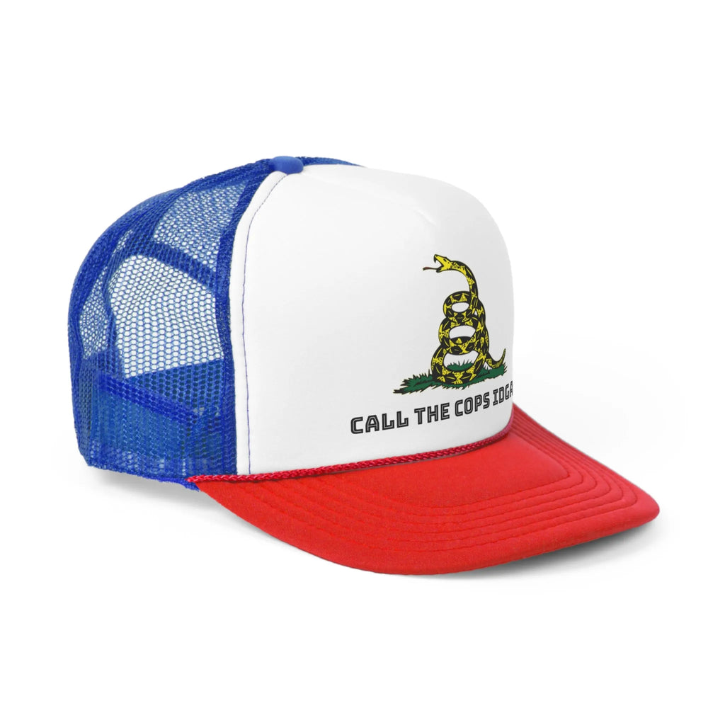 UNISEX — Call Cops IDGAF Gadsen Trucker Caps