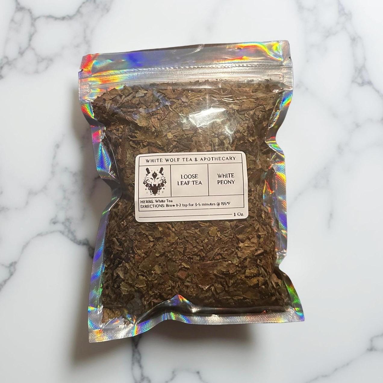 White Peony Tea (Loose Leaf) - White Wolf Tea & Apothecary
