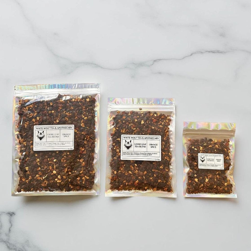 Orange Spice Tea (Loose Leaf) - White Wolf Tea & Apothecary