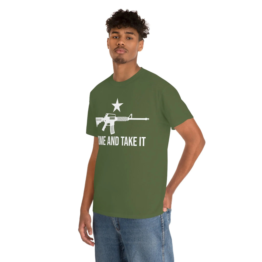 UNISEX — Walton & Johnson: Come and Take It AR15 Chad T-Shirt