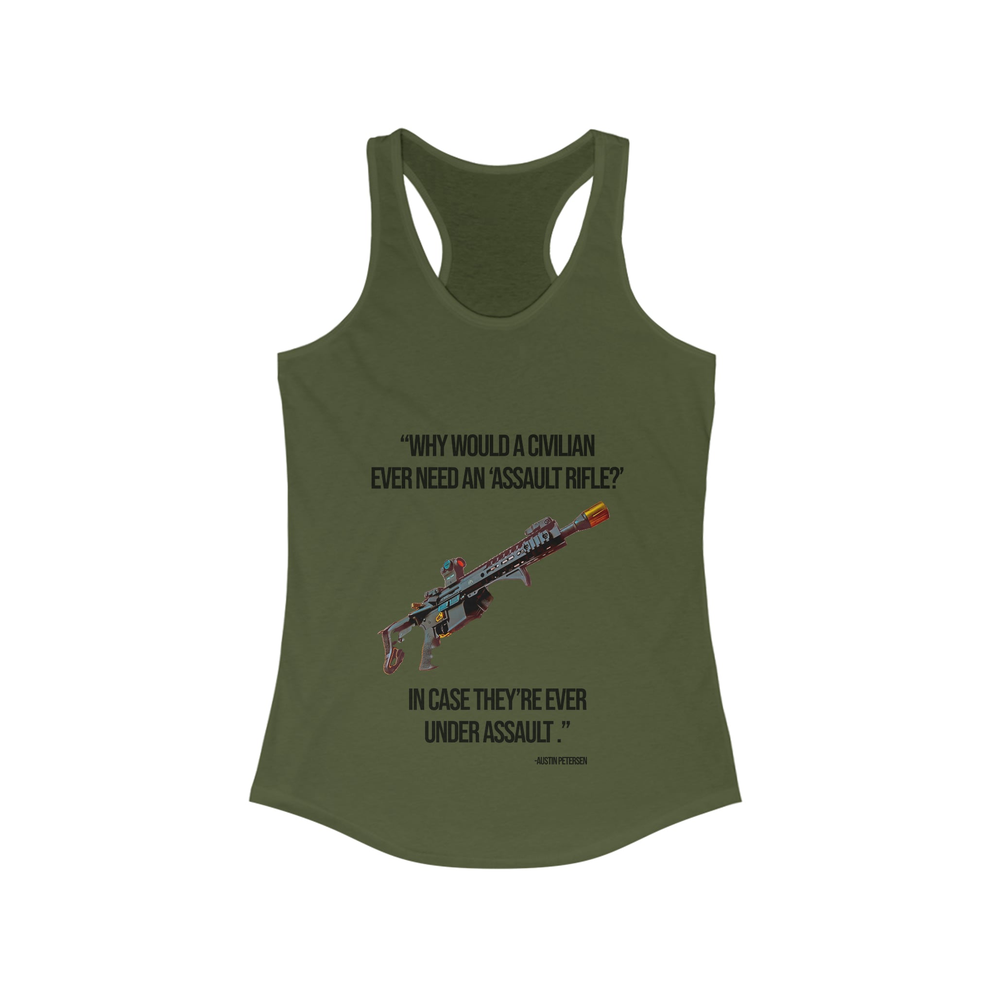 Ladies Assault Rifle Tank Top