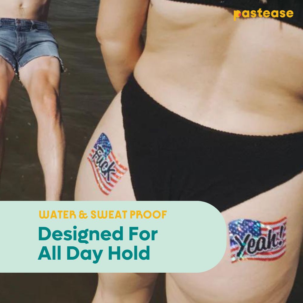 Flag: America 'Fuck Yeah!' USA Stars & Stripes Old Glory  Nipple Pasties by Pastease®