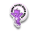 Zero Fs Bear Sticker