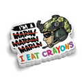 I Eat Crayons Sticker