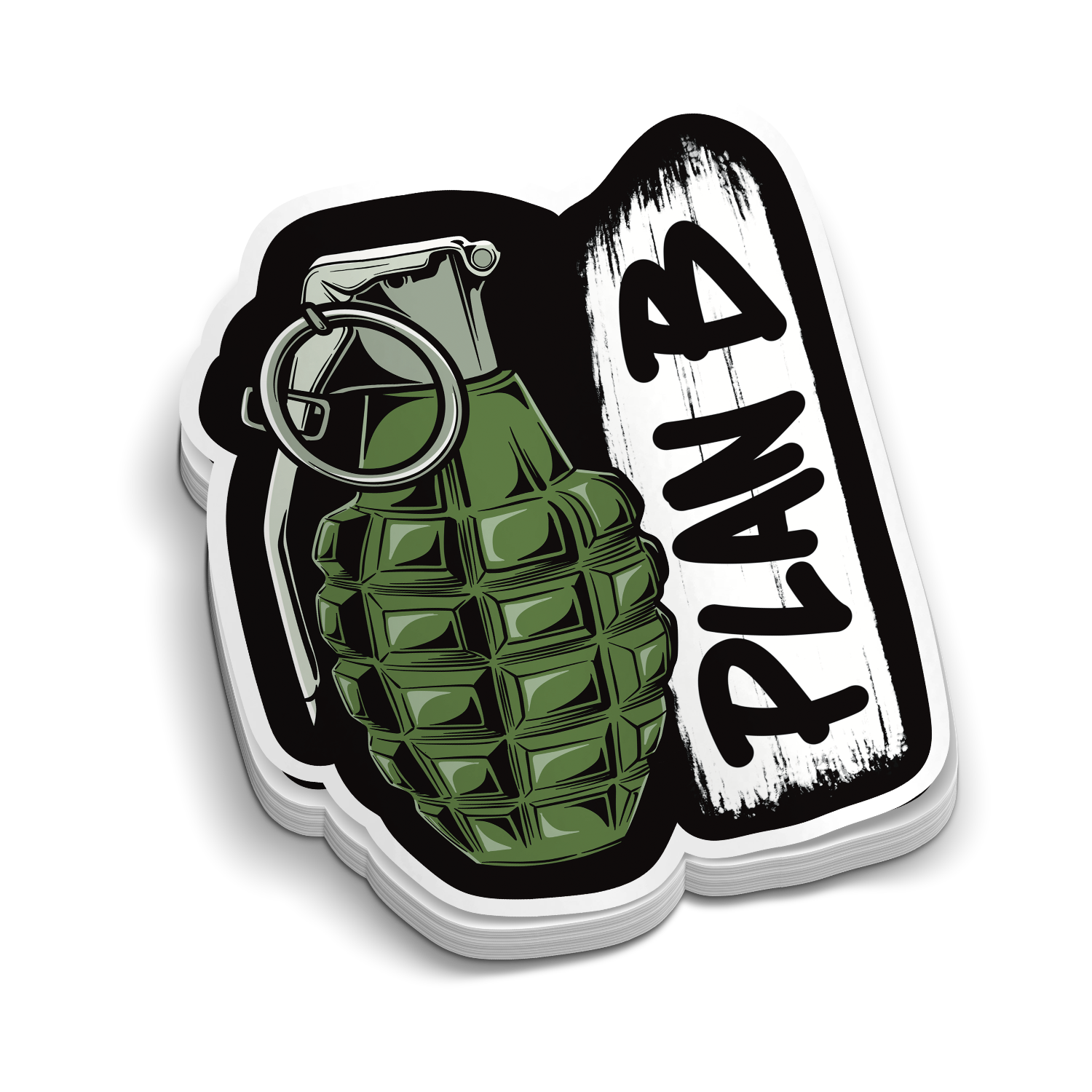 Plan B Grenade Sticker