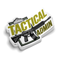 Tactical Admin Sticker
