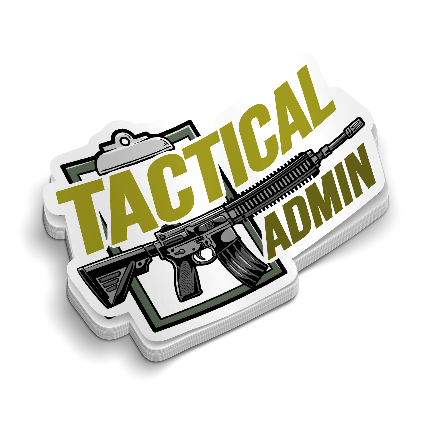 Tactical Admin Sticker