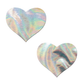 Holographic Heart Nipple Pasties by Pastease® o/s