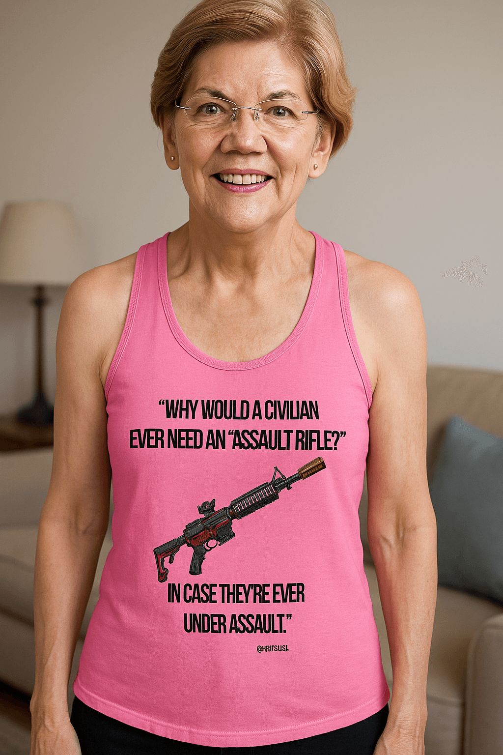 Ladies Assault Rifle Tank Top