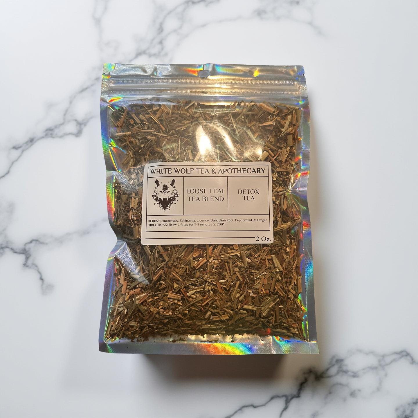 Detox Tea (Loose Leaf) - White Wolf Tea & Apothecary