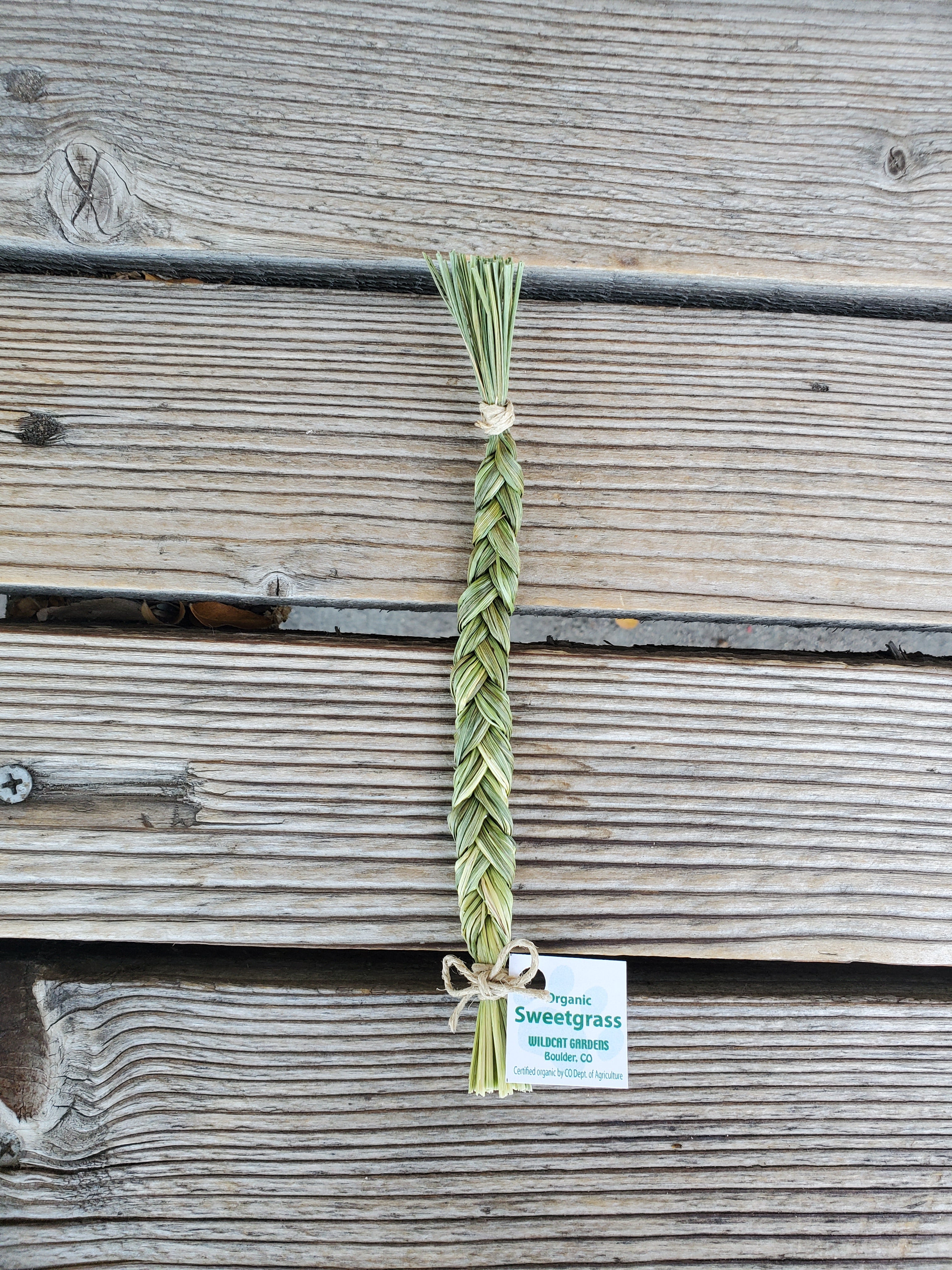 Sweetgrass Braid | Organically Grown, Handcrafted