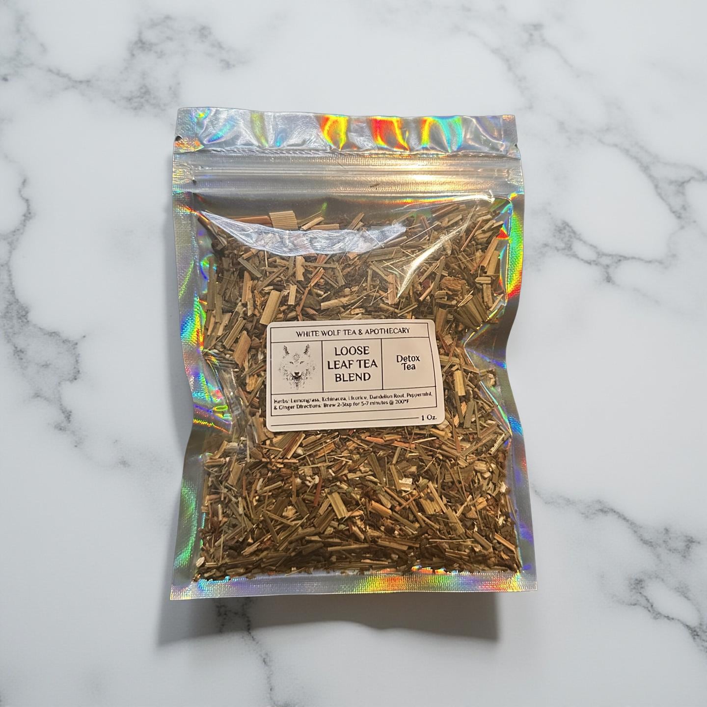 Detox Tea (Loose Leaf) - White Wolf Tea & Apothecary