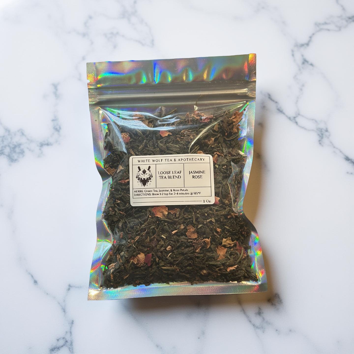Jasmine Rose (Loose Leaf) - White Wolf Tea & Apothecary