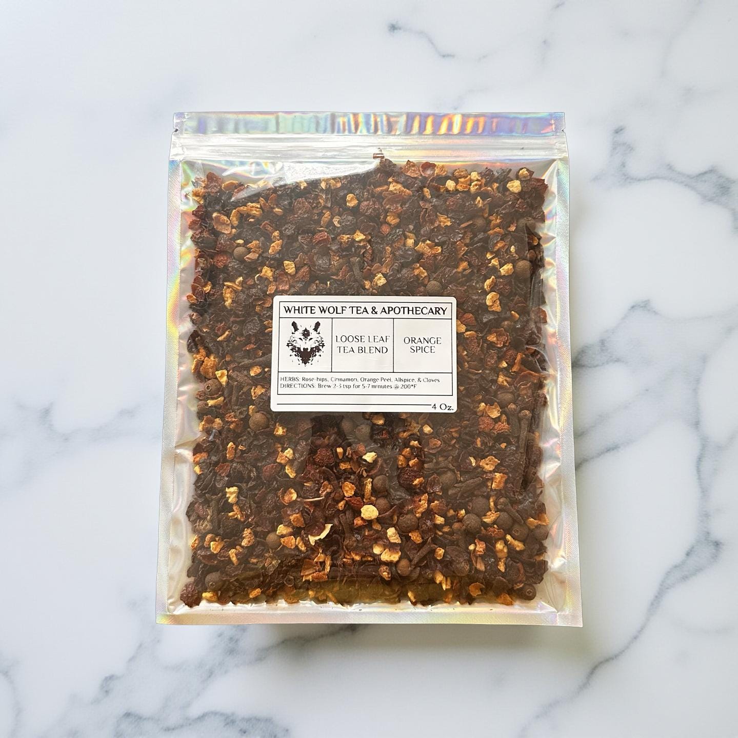 Orange Spice Tea (Loose Leaf) - White Wolf Tea & Apothecary