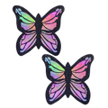 Coverage: Butterfly Rainbow Twinkle Velvet Full Breast Covers Support Tape by Pastease