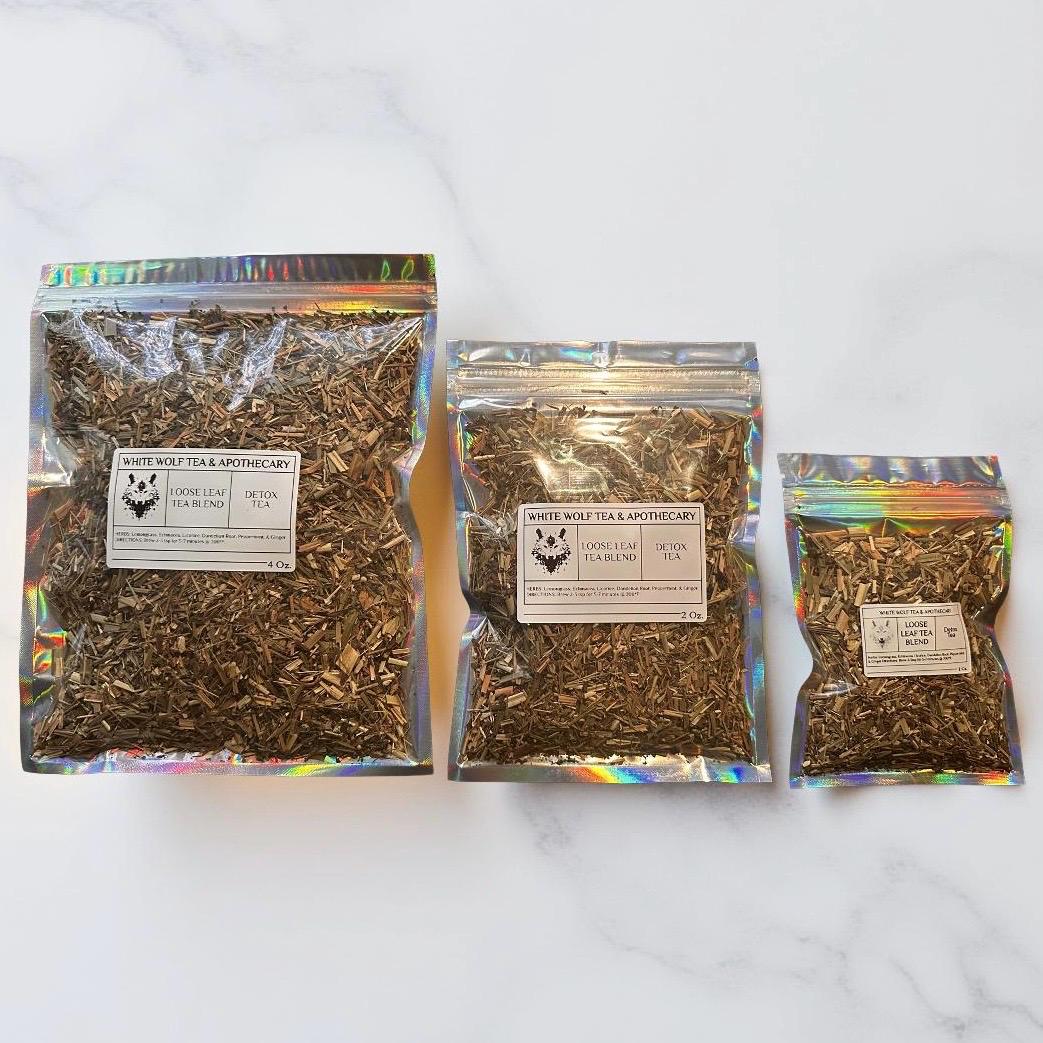 Detox Tea (Loose Leaf) - White Wolf Tea & Apothecary