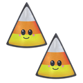 Candy Corn: Happy Kawaii Halloween Nipple Pasties by Pastease® o/s