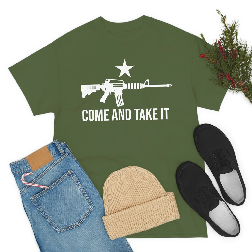 UNISEX — Walton & Johnson: Come and Take It AR15 Chad T-Shirt