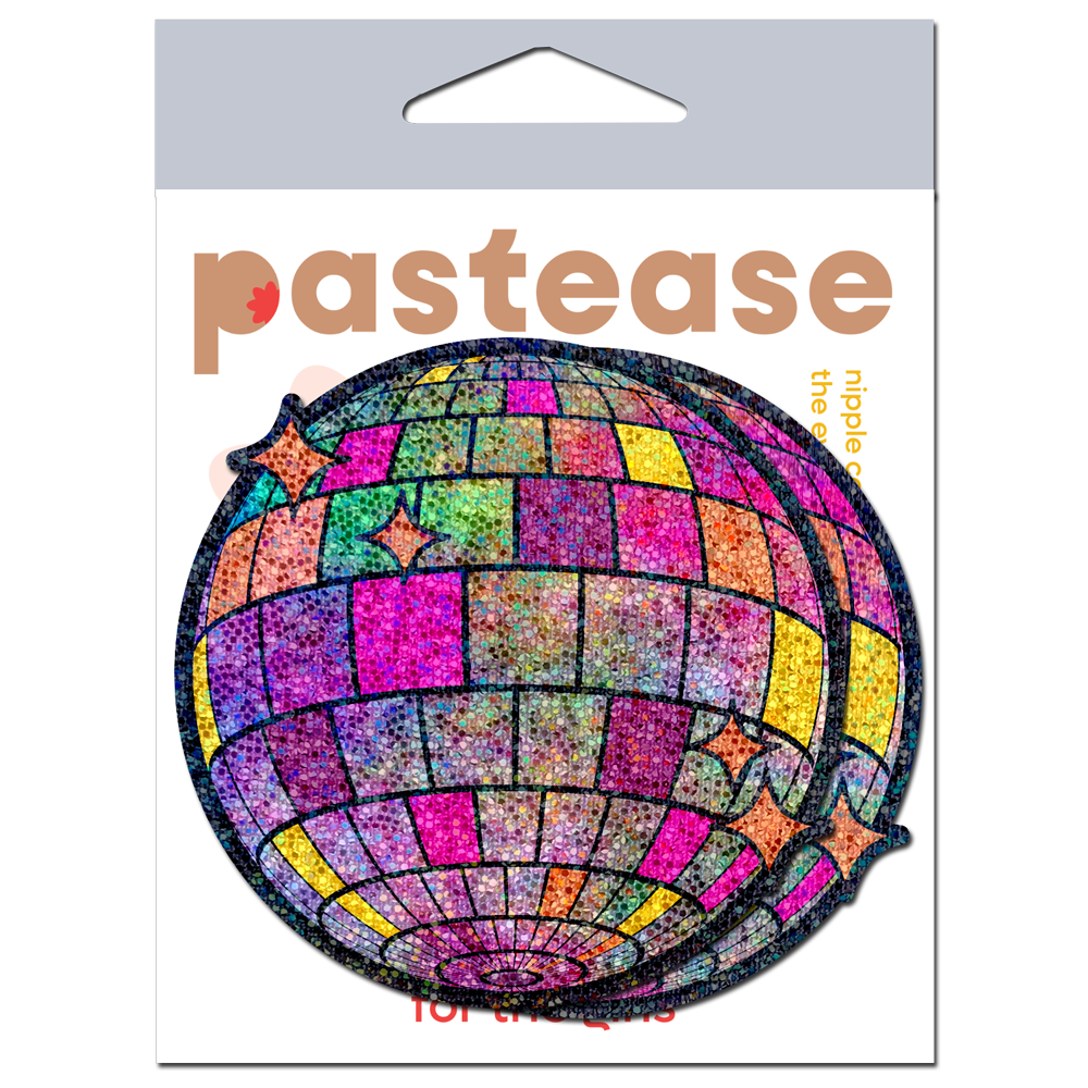 Disco Ball Nipple Covers Shimmering Glitter Pasties by Pastease