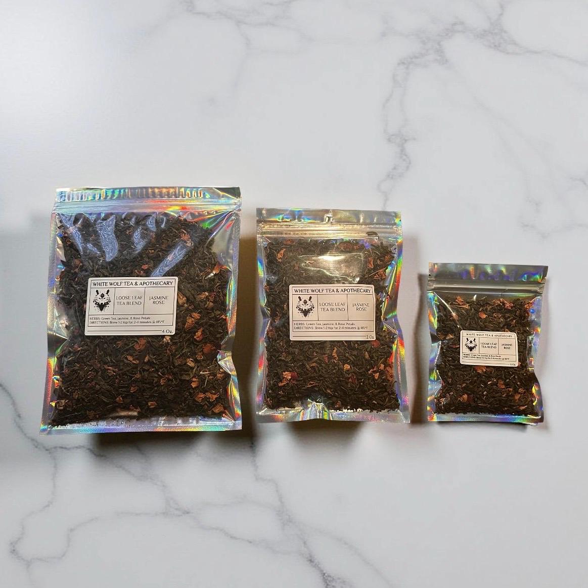 Jasmine Rose (Loose Leaf) - White Wolf Tea & Apothecary