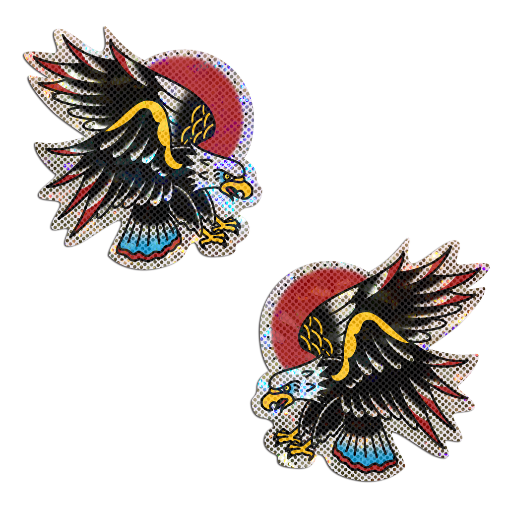 Eagle: Glittering Freedom Eagle Diamond Thom™ Nipple Pasties by Pastease®