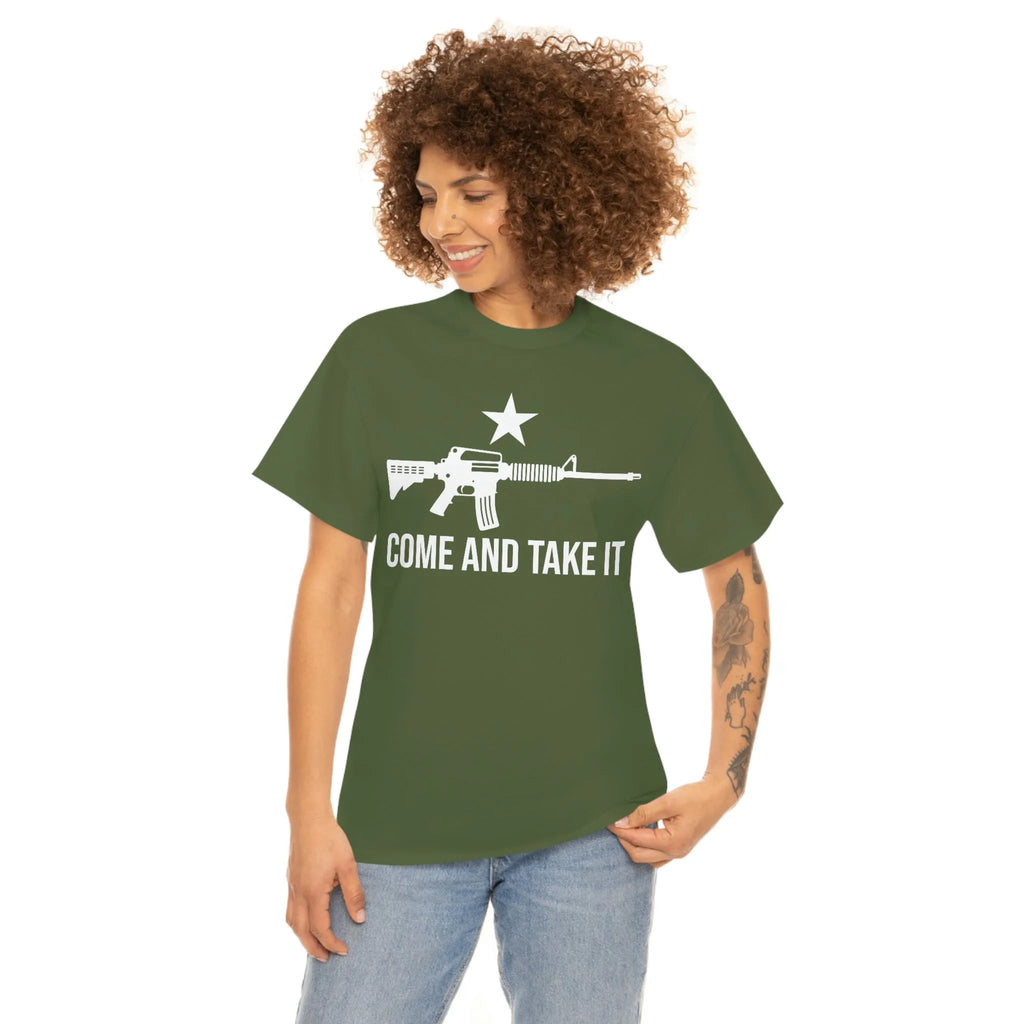 UNISEX — Walton & Johnson: Come and Take It AR15 Chad T-Shirt