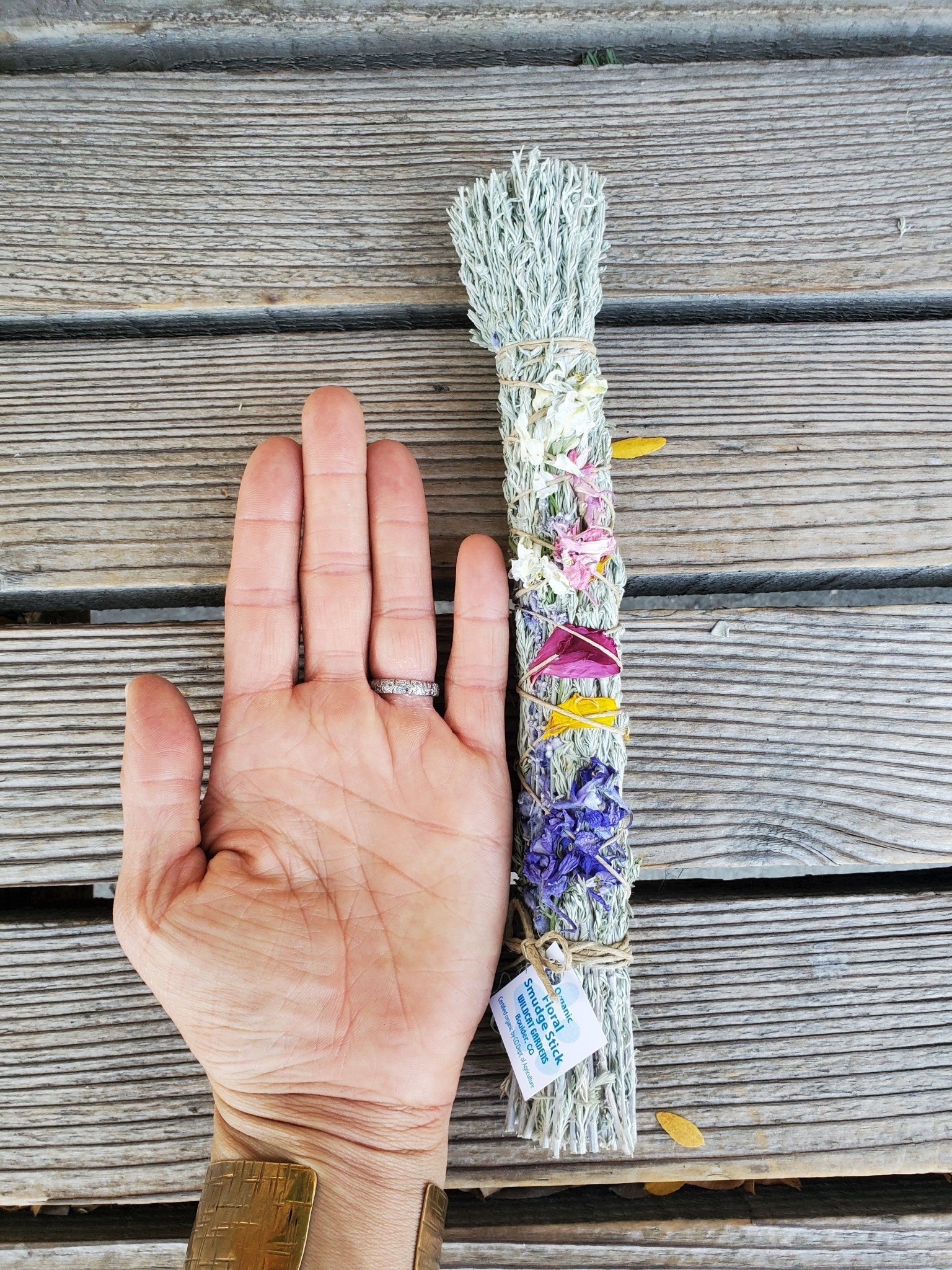 Floral Smoke Cleansing Bundle, Large | Organic Wildcat Gardens