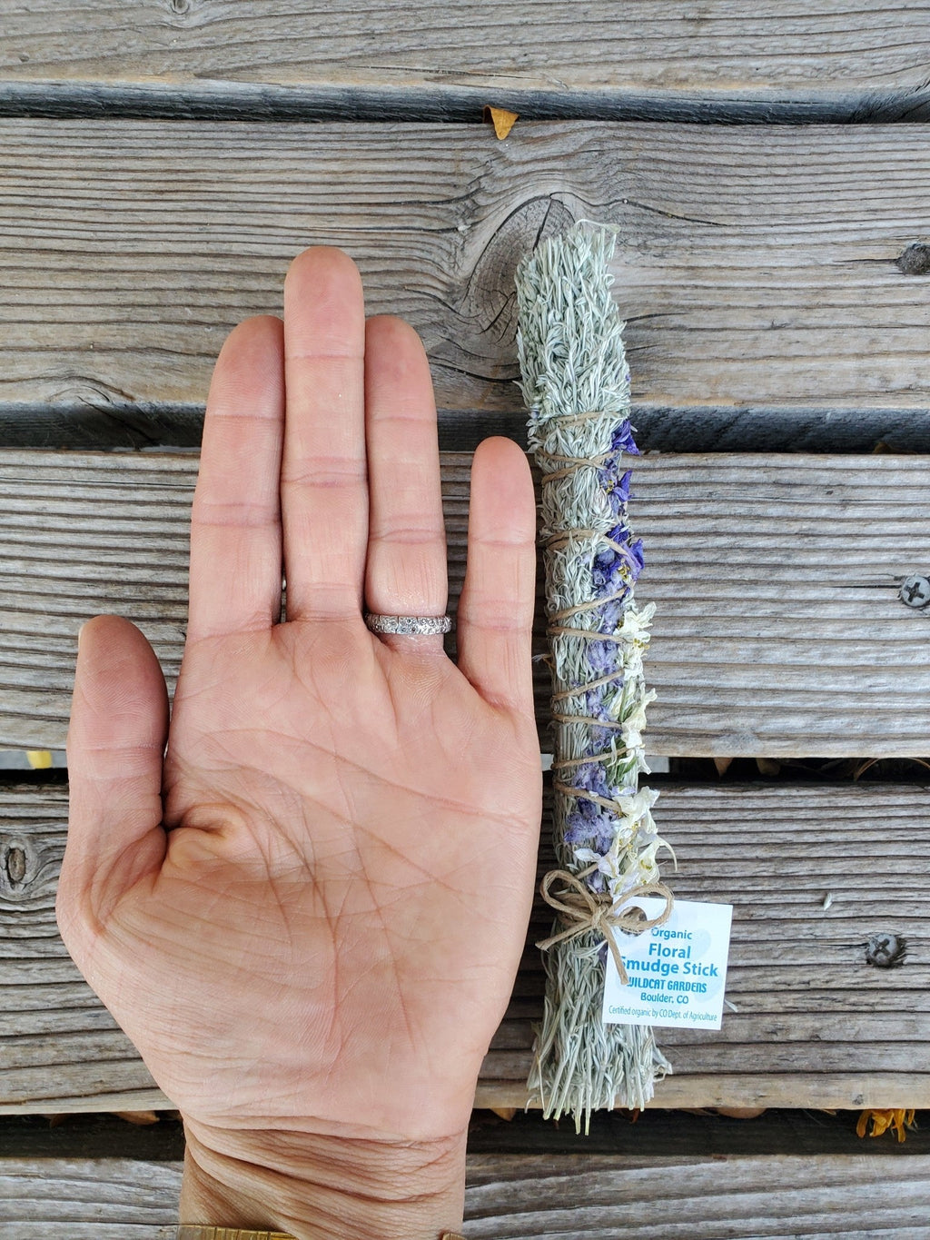 Floral Smoke Cleansing Bundle, Small | Organic Wildcat Gardens
