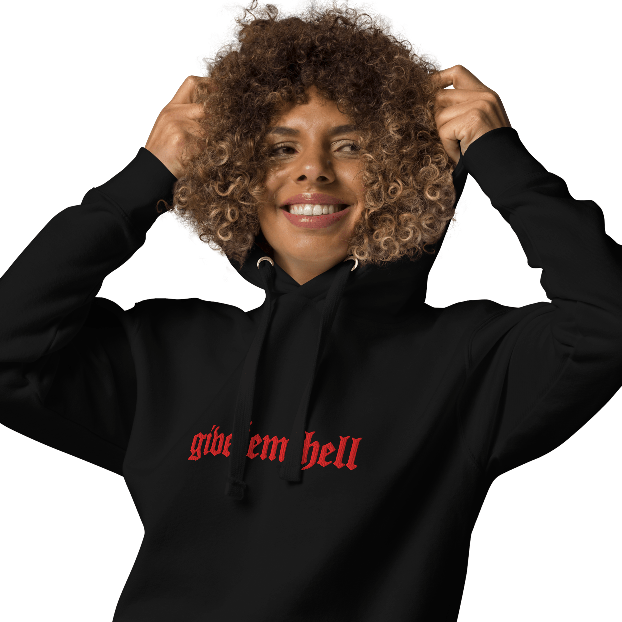 UNISEX — Give 'Em Hell Hoodie