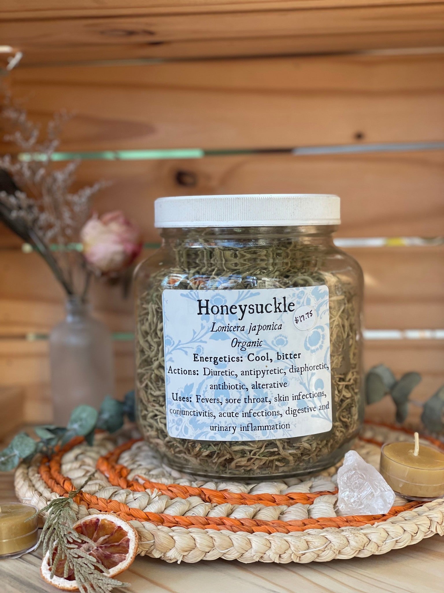 Honeysuckle Flowers | Organic Bulk Herb (per oz)