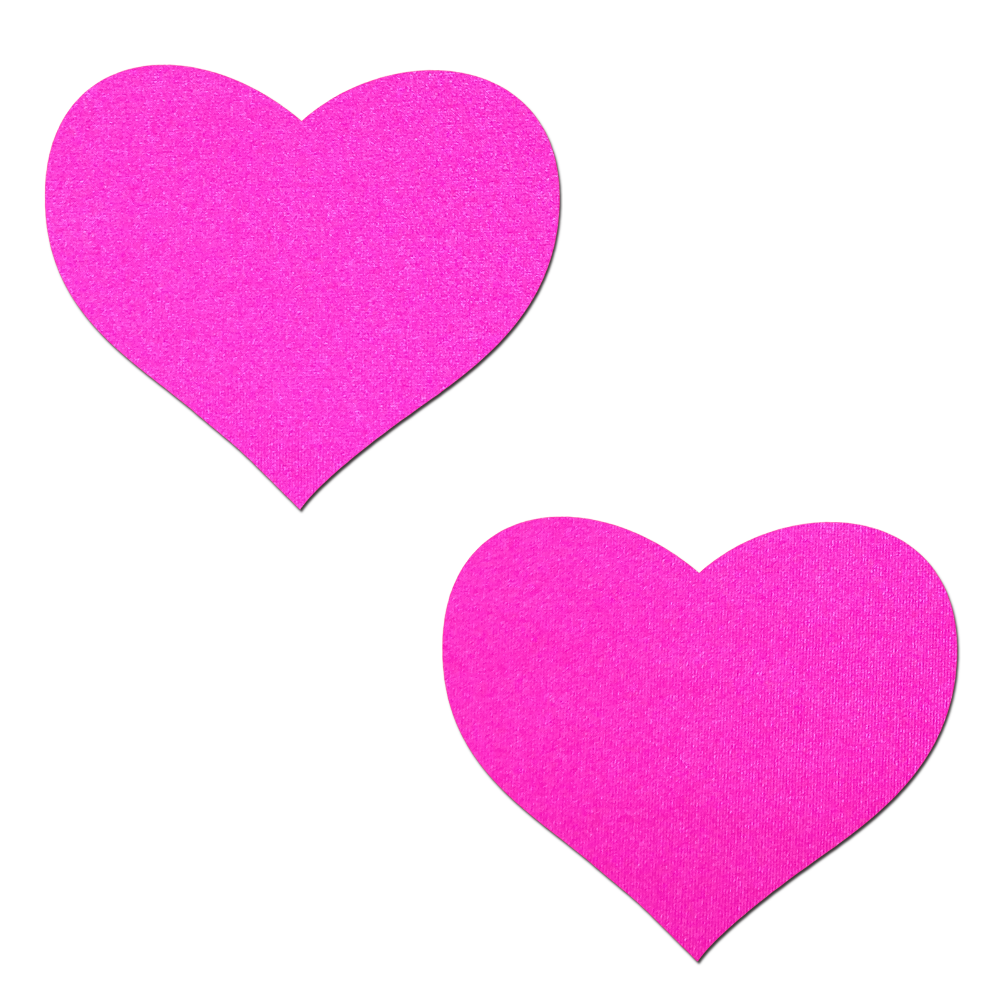 Neon Heart Nipple Pasties by Pastease®