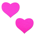 Neon Heart Nipple Pasties by Pastease®