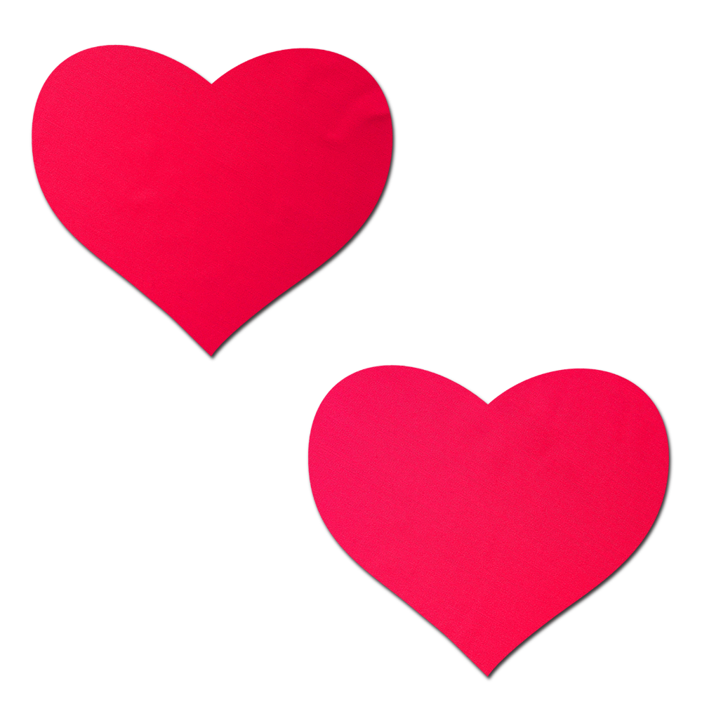 Neon Heart Nipple Pasties by Pastease®
