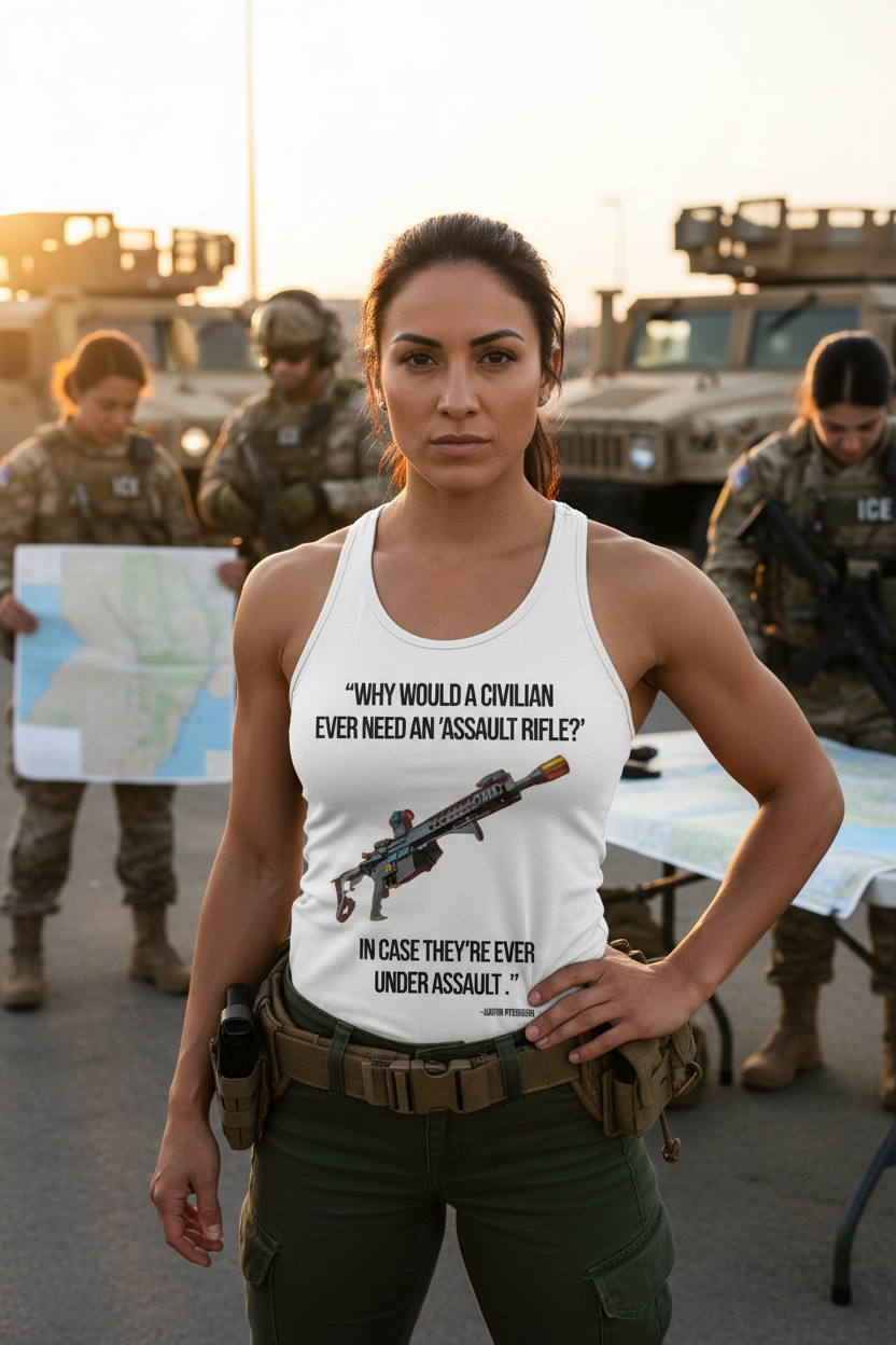 Ladies Assault Rifle Tank Top
