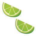 Lime Wedge Pasties in Vibrant Green Hint of Lime Nipple Covers by Pastease
