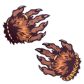 Monster Hands Pasties: Classy Werewolf Claws Nipple Covers by Pastease®